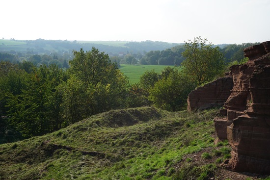 Saaletal mit Blick nach Nelben