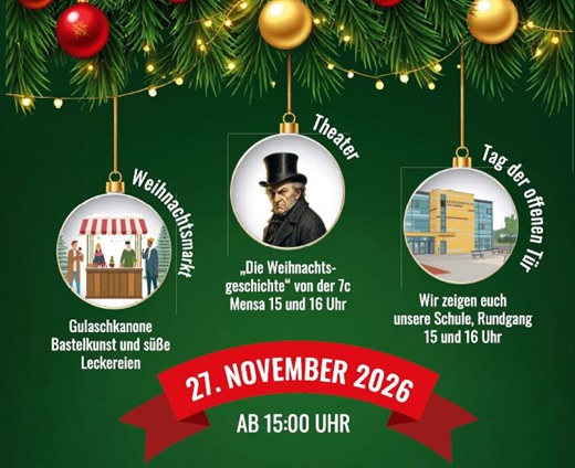 Weihnachtsspektakel und Tag der offenen Tür im Schulzentrum Könnern